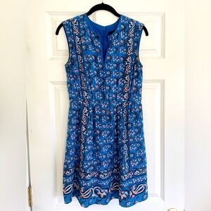 J. Crew Silk Vintage Scarf Dress